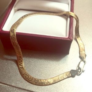 Gold bracelet
